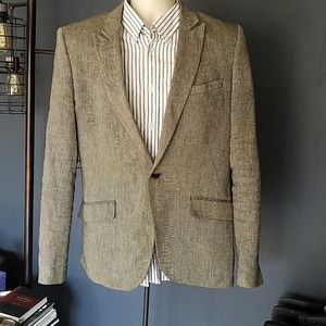 H&M gray twill jacket